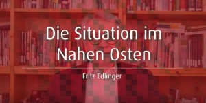 Beitragsbild des Blogbeitrags Fritz Edlinger über die dramatische Lage in Syrien – VIDEO 