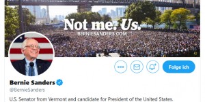 Beitragsbild des Blogbeitrags Bernie Sanders gegen das korrupte Demokraten-Establishment 