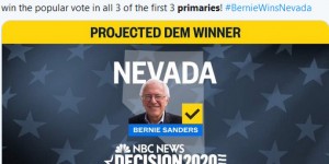Beitragsbild des Blogbeitrags Sanders siegt in Nevada und korrupte ‚liberale‘ Medien verzweifeln 