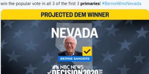 Beitragsbild des Blogbeitrags Sanders siegt in Nevada und korrupte ‚liberale‘ Medien verzweifeln