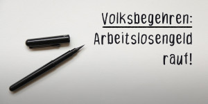 Beitragsbild des Blogbeitrags Diskussionsveranstaltung zur Höhe des Arbeitslosengeldes
