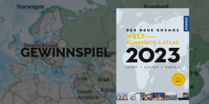 Beitragsbild des Blogbeitrags Gewinnspiel: Kosmos Weltalmanach 2023
