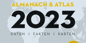 Beitragsbild des Blogbeitrags Der neue Kosmos Welt-Almanach und Atlas 2023