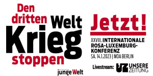 Beitragsbild des Blogbeitrags LIVE aus Berlin: Rosa-Luxemburg-Konferenz 2023