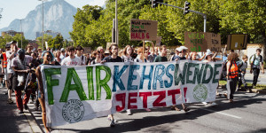 Beitragsbild des Blogbeitrags Fotogalerie: Klimastreik in Innsbruck