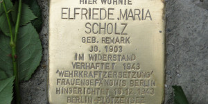 Beitragsbild des Blogbeitrags Elfriede Scholz: Tod unterm Fallbeil