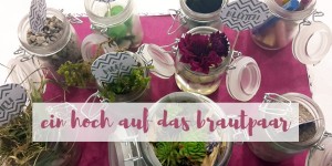 Beitragsbild des Blogbeitrags {DIY} Hochzeitsgeschenk 