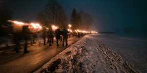 Beitragsbild des Blogbeitrags Fackelwanderung am Grünen See