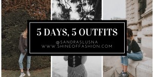 Beitragsbild des Blogbeitrags 5 days, 5 outfits