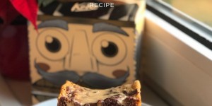 Beitragsbild des Blogbeitrags #9: vegan cheesecake brownies 