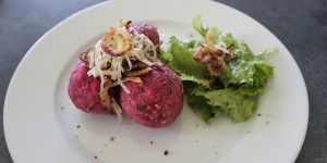 Beitragsbild des Blogbeitrags Rote Beete – Rote Knödel 