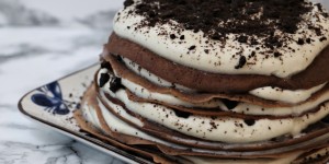 Beitragsbild des Blogbeitrags Pinspiration: Palatschinken Oreo Schichttorte