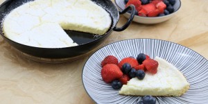 Beitragsbild des Blogbeitrags finnischer Ofenpfannkuchen mit österreichischer Heumilch