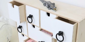 Beitragsbild des Blogbeitrags Ikea Hack: schickes Upcycling einer Mini Kommode