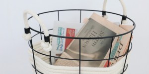 Beitragsbild des Blogbeitrags Seil Papierkorb Upcycling