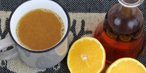 Beitragsbild des Blogbeitrags köstliches Rezept für selbstgemachten Orangenpunsch
