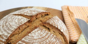Beitragsbild des Blogbeitrags Brot aus jungem Sauerteig backen