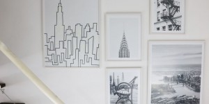 Beitragsbild des Blogbeitrags New York Bilderwand mit DIY Skyline 