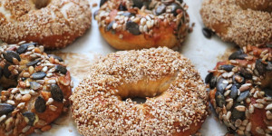 Beitragsbild des Blogbeitrags Homemade Bagels 