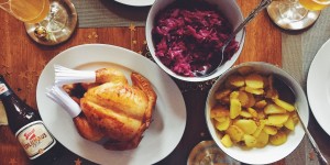 Beitragsbild des Blogbeitrags Hühnchen mit Stiegl „Pale Ale“-Honig-Glasur