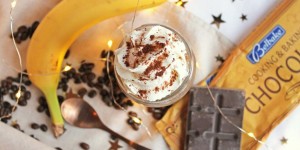 Beitragsbild des Blogbeitrags Tchin Tchin Day: Schokobananen-Kaffee