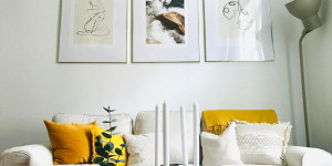 Beitragsbild des Blogbeitrags 5 Tipps für eine schöne Bilderwand