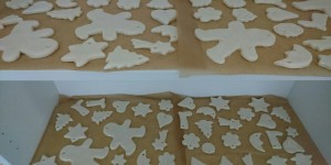 Beitragsbild des Blogbeitrags Werken: Winterdeko aus Salzteig
