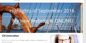 Beitragsbild des Blogbeitrags My new Website is ONLINE!