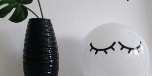 Beitragsbild des Blogbeitrags DIY - SLEEPY EYES - IKEA FADO LAMPE 