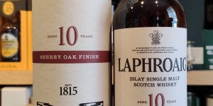 Beitragsbild des Blogbeitrags Laphroaig 10yo Sherry Oak Finish 