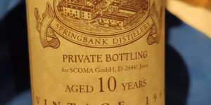 Beitragsbild des Blogbeitrags Springbank 1989 