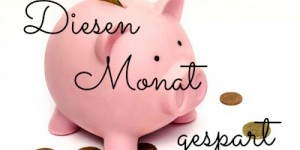 Beitragsbild des Blogbeitrags Diesen Monat gespart ... mit Futter für Leseratten und vornehmer Zurückhaltung