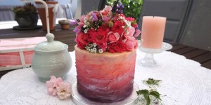 Beitragsbild des Blogbeitrags Ombre-Airbrush mit echten Blumen