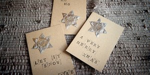 Beitragsbild des Blogbeitrags Sterne aus Teelichthülsen {Weihnachtsschmiede}