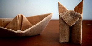Beitragsbild des Blogbeitrags Origami-Fuchs …meine erste Step-by-Step-Anleitung… 