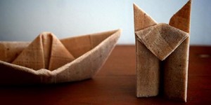 Beitragsbild des Blogbeitrags Origami-Fuchs …meine erste Step-by-Step-Anleitung…