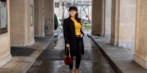 Beitragsbild des Blogbeitrags Italienische Liebe – mein senfgelber Pullover mit Herzchen vom Number One Store Graz
