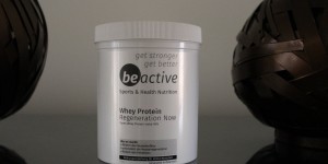 Beitragsbild des Blogbeitrags Verlosung: Be Active Whey Protein Isolat 