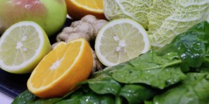 Beitragsbild des Blogbeitrags Grüner „Bleib-gesund-Smoothie“ für dein Immunsystem