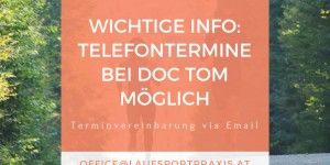 Beitragsbild des Blogbeitrags Telefontermine & Skype mit Doc Tom