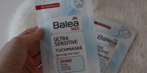Beitragsbild des Blogbeitrags Tipp: Balea Med Ultra Sensitive Tuchmaske