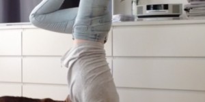 Beitragsbild des Blogbeitrags Wenn Catwoman Yoga macht…