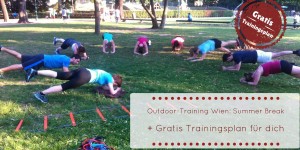 Beitragsbild des Blogbeitrags Outdoor-Training Wien: Summer Break + Gratis Trainingplan