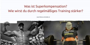 Beitragsbild des Blogbeitrags Was ist Superkompensation? Wie wirst du durch regelmäßiges Training stärker?