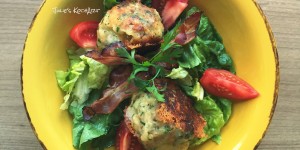 Beitragsbild des Blogbeitrags Vorarlberg in meiner Küche! Kaspressknöderl auf Salat