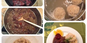 Beitragsbild des Blogbeitrags Rehragout mit Maroni-Semmelknödel