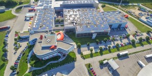 Beitragsbild des Blogbeitrags Größer und grüner: Würth Zentrale ist fit für die Zukunft