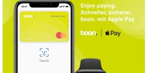 Beitragsbild des Blogbeitrags Apple Pay & Boon: Prepaid Lösung nun offiziell in Österreich da! 