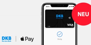 Beitragsbild des Blogbeitrags Apple Pay nun auch bei der DKB 