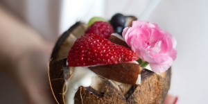 Beitragsbild des Blogbeitrags Cremiges Kokosjoghurt